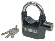 FAIPALARM Padlock with Security Alarm