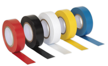 ITMIX10 PVC Insulating Tape 19mm x 20m Mixed Colours Pack of 10