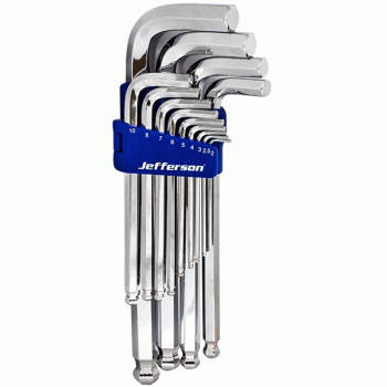 JEFKYHX13J Jefferson 13 pce Jumbo Hex Key Set