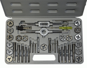 JEFTAPDSAL40M Jefferson 40pce Tap & Die Set