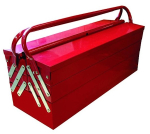 JEFTB505 Jefferson 5 Tray Cantilever Tool Box Red