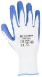 KG0700308 Work Gloves White Polyester Size 8 - M