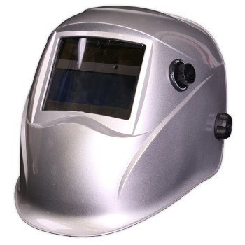 PWH613 Sealey Welding Helmet Auto Darkening Shade 9-13 - Silver