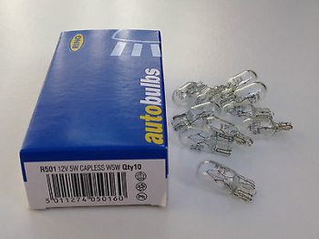 RB507 Bulb 24v 5w Pack of Ten