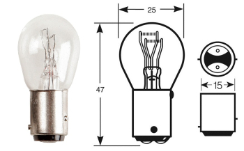 Bulb Tail Lamp P21/5w