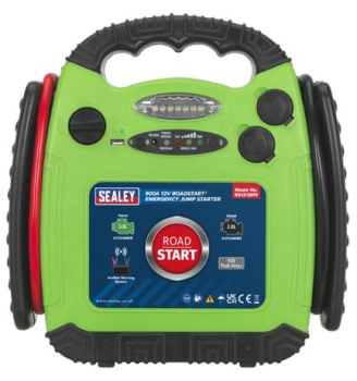 RS1312HV 900A 12v RoadStart Emergency Power Pack Hi-Vis Green