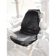 S71828 Seat Cover Large Tractor Black