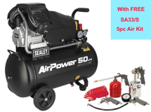 SAC5030VA 3HP 50L V-Twin Direct Drive Air Compressor SAC5030VA 3HP 50L V-Twin Direct Drive Air Compressor