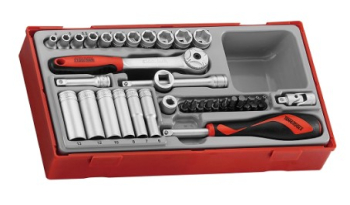 TT1435 35 Piece 1/4Inch Drive Socket Set