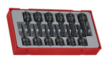 TT9212TX 1/2Inch Drive Impact TX Bit Socket Set 12pce