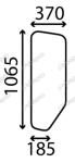 TVH/50800244 Door Window Glass Flat, Clear TVH/50800244 Door Window Glass Flat, Clear