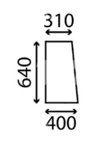 TVH/50802249 Side Window Fixed Flat Tinted TVH/50802249 Side Window Fixed Flat Tinted