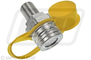 VFL1223 - ISO Brake Coupling Male 1/2 BSP M18 VFL1223 - ISO Brake Coupling Male 1/2 BSP M18