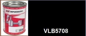 VLB5708 Black matt High Temperature paint - 1 Litre