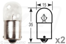 VLC0207 - Bulb (2 per pack) - 12v 5w (BLB207)