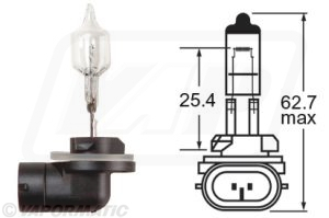 VLC0886 - Bulb 12.8V 50W VLC0886 - Bulb 12.8V 50W