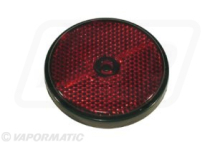 VLC2147 Round red reflector 61mm (pack of 4)