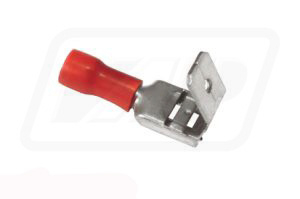 Red lucar m/f terminal 6.4mm (pack of 50)