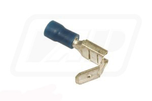 Blue lucar m/f terminal 6.4mm (pack of 50)
