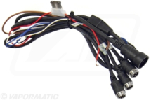VLC5634 CabCAM wiring harness 13 pin wiring loom with plugs