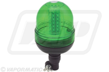VLC6144 LED Beacon, pole mount - green 12/24v