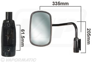 VLD1066 - Convex Mirror Head and Bracket L/H