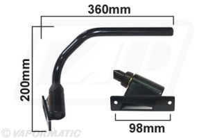 Mirror bracket arm