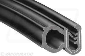 VLD1202 Solid/expanded EPDM Rubber seal (sold per m)