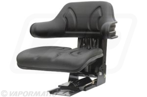 VLD1680 Mechanical Tractor replacement Seat Wrap around - Black VLD1680 Mechanical Tractor replacement Seat Wrap around - Black