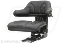 VLD1680 Mechanical Tractor replacement Seat Wrap around - Black