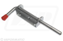 VLF3525 Trailer Spring Bolt - Zinc Plated 16mm Diameter 134mm x 50mm Plate