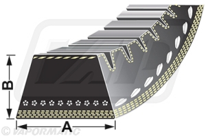 VPE6046 - Fan Belt - 1170 x 13 mm