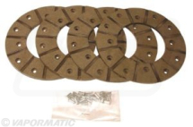 VPJ7019 - Friction Disc Lining Kit 165mm