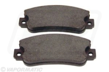 Brake disc pad set