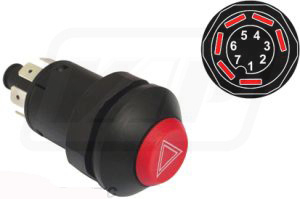 VPM5263 Hazard Push Switch VPM5263 Hazard Push Switch