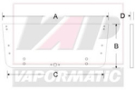 VPM7129 - Cab glass - Rear Window VPM7129 - Cab glass - Rear Window