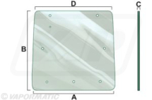 VPM7160 - Cab Glass - Rear Window VPM7160 - Cab Glass - Rear Window
