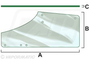 VPM7368 - Left Hand Door Window VPM7368 - Left Hand Door Window