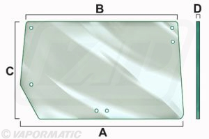 VPM7404 Rear Window Glass VPM7404 Rear Window Glass