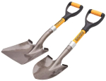 XMS25SHOVEL Roughneck Bulk & Round Micro Shovel Twin Pack